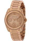  Shop Authentic Michael Kors Blair Rose Gold Dial Rose Gold Steel Strap Watch for Women - MK5613 - Luxxuri