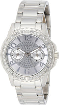  Shop Authentic Guess Sassy Multifunction Quartz Silver Dial Silver Steel Strap Watch For Women - W0705L1 - Luxxuri
