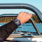  Shop Authentic Guess Phoenix Multifunction Blue Dial Blue Rubber Strap Watch for Men - GW0203G7 - Luxxuri