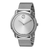  Shop Authentic Movado Bold Silver Dial Silver Mesh Bracelet Watch For Women - 3600241 - Luxxuri