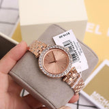  Shop Authentic Michael Kors Darci Quartz Rose Gold Dial Rose Gold Steel Strap Watch For Women - MK4514 - Luxxuri