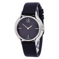  Shop Authentic Calvin Klein Skirt Black Dial Black Leather Strap Watch for Women  - K2U231C1 - Luxxuri