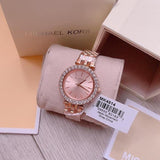  Shop Authentic Michael Kors Darci Quartz Rose Gold Dial Rose Gold Steel Strap Watch For Women - MK4514 - Luxxuri
