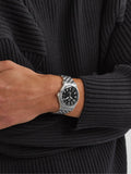  Shop Authentic IWC Pilot’s Watch Mark XVIII Black Dial Silver Steel Strap Watch for Men - IW327015 - Luxxuri