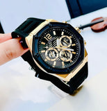  Shop Authentic Guess Momentum Black Dial Black Rubber Strap Watch for Men - GW0263G1 - Luxxuri
