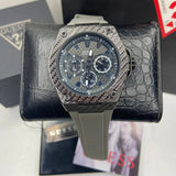  Shop Authentic Guess Legacy Grey Dial Grey Silicone Strap Watch For Men - W1048G1 - Luxxuri