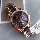  Shop Authentic Michael Kors Bradshaw Burgundy Dial Two Tone Steel Strap Watch for Women - MK6270 - Luxxuri