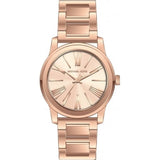  Shop Authentic Michael Kors Hartman Rose Gold Dial Rose Gold Steel Strap Watch For Women - MK3491 - Luxxuri