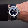  Shop Authentic Breitling Superocean Automatic 44 Blue Dial Blue Rubber Strap Watch for Men - A17376211C1S1 - Luxxuri