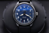  Shop Authentic IWC Pilot’s Watch Mark XVIII Edition “Laureus Sport for Good Foundation" Blue Dial Black Nylon Strap Watch for Men - IW324703 - Luxxuri
