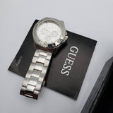  Shop Authentic Guess BFF Multifunction Silver Dial Silver Steel Strap Watch for Women - W0231L1 - Luxxuri