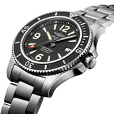  Shop Authentic Breitling Superocean Automatic 44mm Black Dial Silver Steel Strap Watch for Men - A17367D71B1A1 - Luxxuri