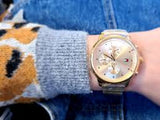  Shop Authentic Tommy Hilfiger Blake White Dial Gold Steel Strap Watch for Women - 1781905 - Luxxuri