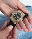  Shop Authentic Guess Venus Diamonds Black Dial Black Rubber Strap Watch for Women - GW0118L1 - Luxxuri