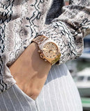  Shop Authentic Guess Eclipse Rose Gold Dial Rose Gold Steel Strap Watch for Women - GW0314L3 - Luxxuri