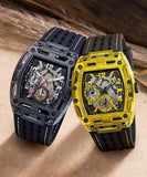  Shop Authentic Guess Phoenix Chronograph Black Dial Black Rubber Strap Watch for Men - GW0499G1 - Luxxuri