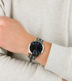  Shop Authentic Guess Richmond Blue Dial Two Tone Mesh Bracelet Watch for Men - W1179G1 - Luxxuri