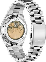  Shop Authentic Citizen Tsuyosa Automatic White Dial Silver Steel Strap Watch For Men - NJ0150-81A - Luxxuri