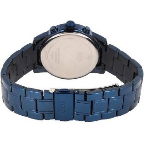  Shop Authentic Guess F14 Chronograph Analog Blue Dial Blue Steel Strap Watch For Women - W0448L5 - Luxxuri
