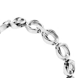  Shop Authentic Swarovski Crystal Flower Silver Dial Silver Steel Strap Watch for Women - 5547622 - Luxxuri