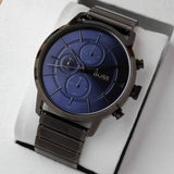  Shop Authentic Hugo Boss Architectural Blue Dial Grey Steel Strap Watch for Men - 1513574 - Luxxuri