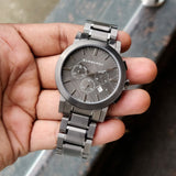  Shop Authentic Burberry The City Grey Dial Gunmetal Grey Steel Strap Watch for Men - BU9354 - Luxxuri