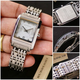  Shop Authentic Burberry Heritage Diamond White Dial Silver Stainless Steel Strap Watch for Women - BU1583 - Luxxuri