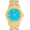  Shop Authentic Marc Jacobs Amy Blue Dial Gold Steel Strap Watch for Women - MBM3220 - Luxxuri