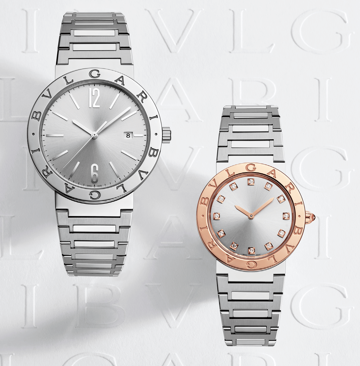  Shop Authentic Bvlgari Bvlgari Bvlgari Lady Diamonds Silver Dial Silver Steel Strap Watch for Women - BVLGARI103577 - Luxxuri