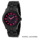  Shop Authentic Marc Jacobs Pelly Black Dial Black Silicone Strap Watch for Women - MBM2508 - Luxxuri