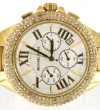  Shop Authentic Michael Kors Camille Silver Diamonds Dial Gold Steel Strap Watch for Women - MK5756 - Luxxuri