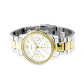  Shop Authentic Guess Mini Spectrum Analog Silver Dial Two Tone Steel Strap Watch For Women - W0122L2 - Luxxuri