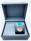  Shop Authentic Tag Heuer Formula 1 Quartz Diamonds Mother of Pearl Dial Blue Leather Strap Watch for Women - WBJ131A.FC8256 - Luxxuri