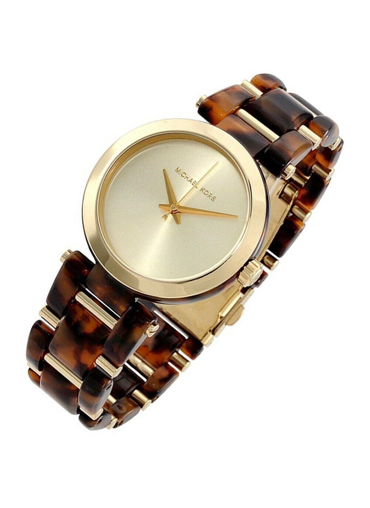  Shop Authentic Michael Kors Delray Gold Dial Two Tone Steel Strap Watch for Women - MK4314 - Luxxuri
