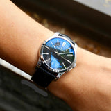 Shop Authentic Maurice Lacroix Pontos Date Automatic Black Dial Black Leather Strap Watch For Men - PT6148-SS001-330 - Luxxuri