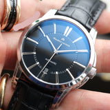  Shop Authentic Maurice Lacroix Pontos Date Automatic Black Dial Black Leather Strap Watch For Men - PT6148-SS001-330 - Luxxuri