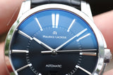  Shop Authentic Maurice Lacroix Pontos Date Automatic Black Dial Black Leather Strap Watch For Men - PT6148-SS001-330 - Luxxuri