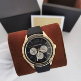  Shop Authentic Michael Kors Quartz Black Dial Black Silicone Strap Watch For Women - MK6944 - Luxxuri