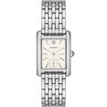 Tory Burch Eleanor White Dial Silver Steel Strap Watch for Women - TBW1069