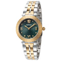  Shop Authentic Versace Daphnis Quartz Green Dial Two Tone Steel Strap Watch for Women - VEOCA0424 - Luxxuri
