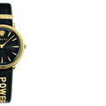  Shop Authentic Versace V Circulus Quartz Black Dial Black Leather Strap Watch for Women - VBP12017 - Luxxuri