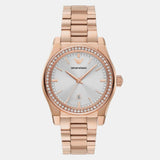  Shop Authentic Emporio Armani Federica Analog Mother of Pearl Dial Rose Gold Steel Strap Watch for Women - AR11558 - Luxxuri