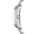 Tory Burch Eleanor White Dial Silver Steel Strap Watch for Women - TBW1069