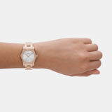  Shop Authentic Emporio Armani Federica Analog Mother of Pearl Dial Rose Gold Steel Strap Watch for Women - AR11558 - Luxxuri