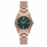  Shop Authentic Emporio Armani Federica Analog Green Dial Rose Gold Steel Strap Watch for Women - AR11639 - Luxxuri