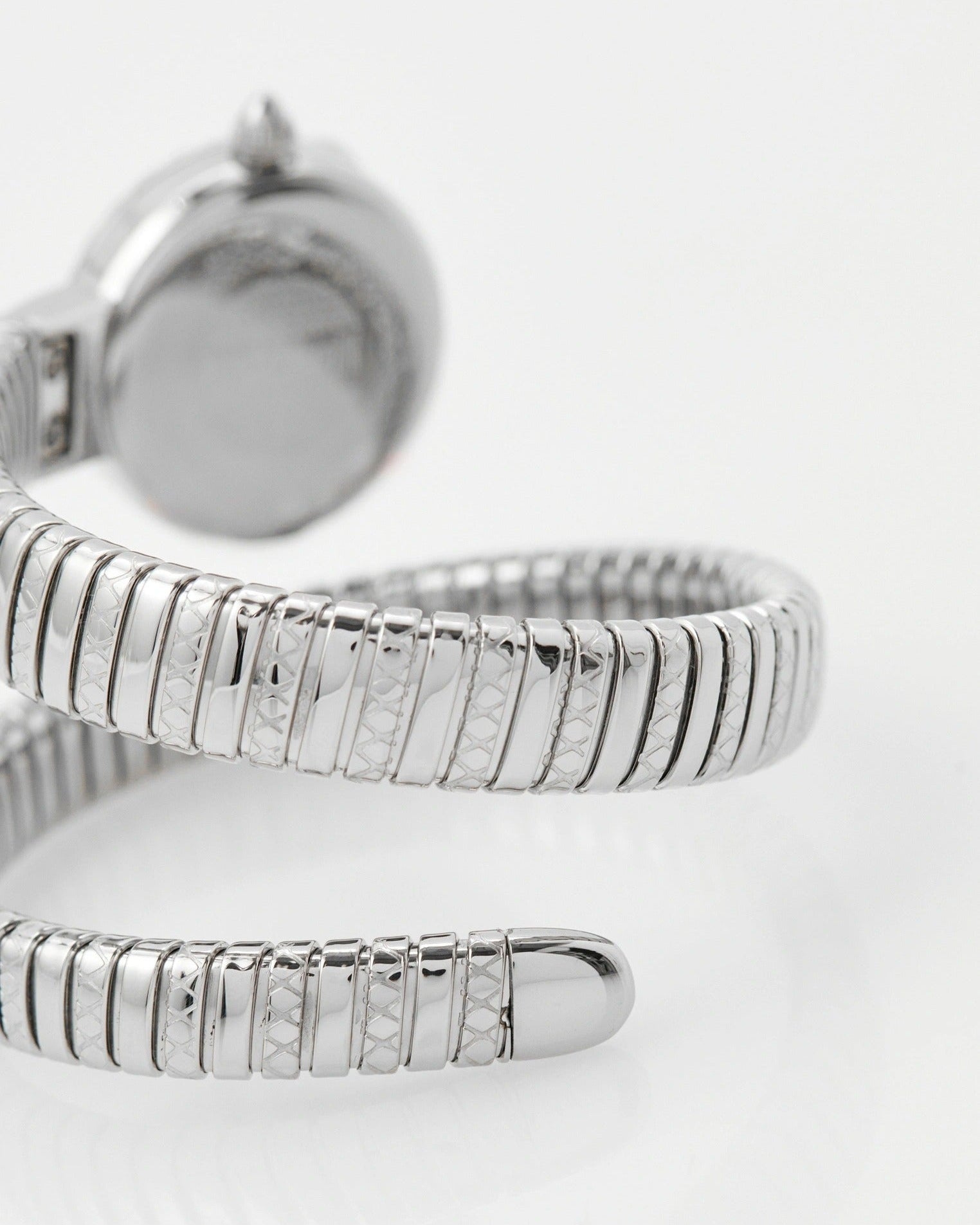 Just Cavalli Enchanting Tifanny Blue Dial Silver Steel Strap Watch for Women - JC1L301M0015