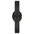 Tory Burch Oval Black Dial Black Steel Strap Watch for Women - TBW6035