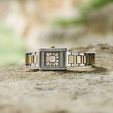  Shop Authentic Emporio Armani Genni Crystals Silver Dial Two Tone Steel Strap Watch for Women - AR11704 - Luxxuri