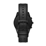  Shop Authentic Emporio Armani Antonio Chronograph Black Dial Black Leather Strap Watch for Men - AR11583 - Luxxuri