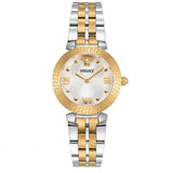  Shop Authentic Versace Daphnis White Dial Two Tone Steel Strap Watch for Women - VEOCA0324 - Luxxuri